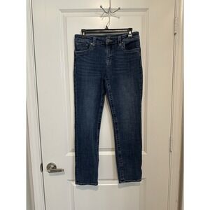 Kut From The‎ Kloth Straight Leg Jeans Size 8 Dark Wash Stretch Denim